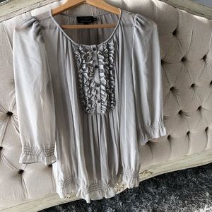 Ted Baker Stunning Blouse in gray, SZ: 8 (US)